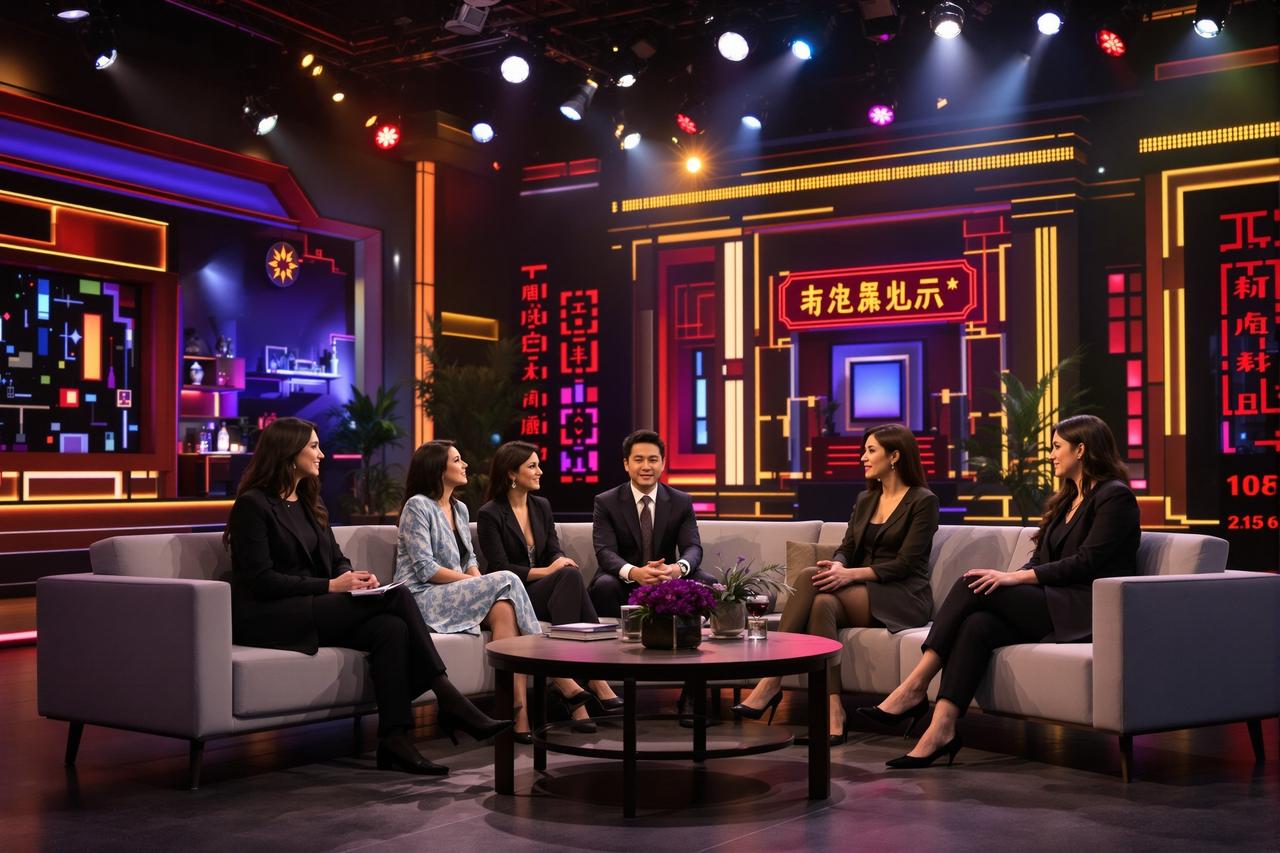 娱乐直播中明星不经意露面引热议 网红试吃员身份成谜成焦点 - 天涯独家配图